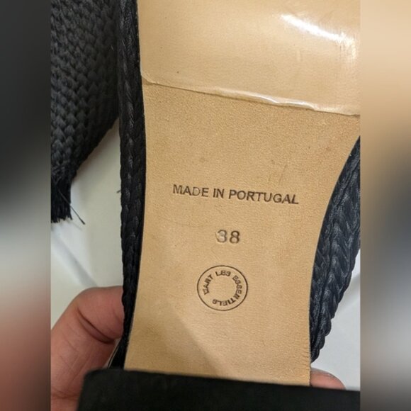 Want Les Essentiels x Xu Zhi Fringed Mules Size: EU 38 - Picture 5 of 12